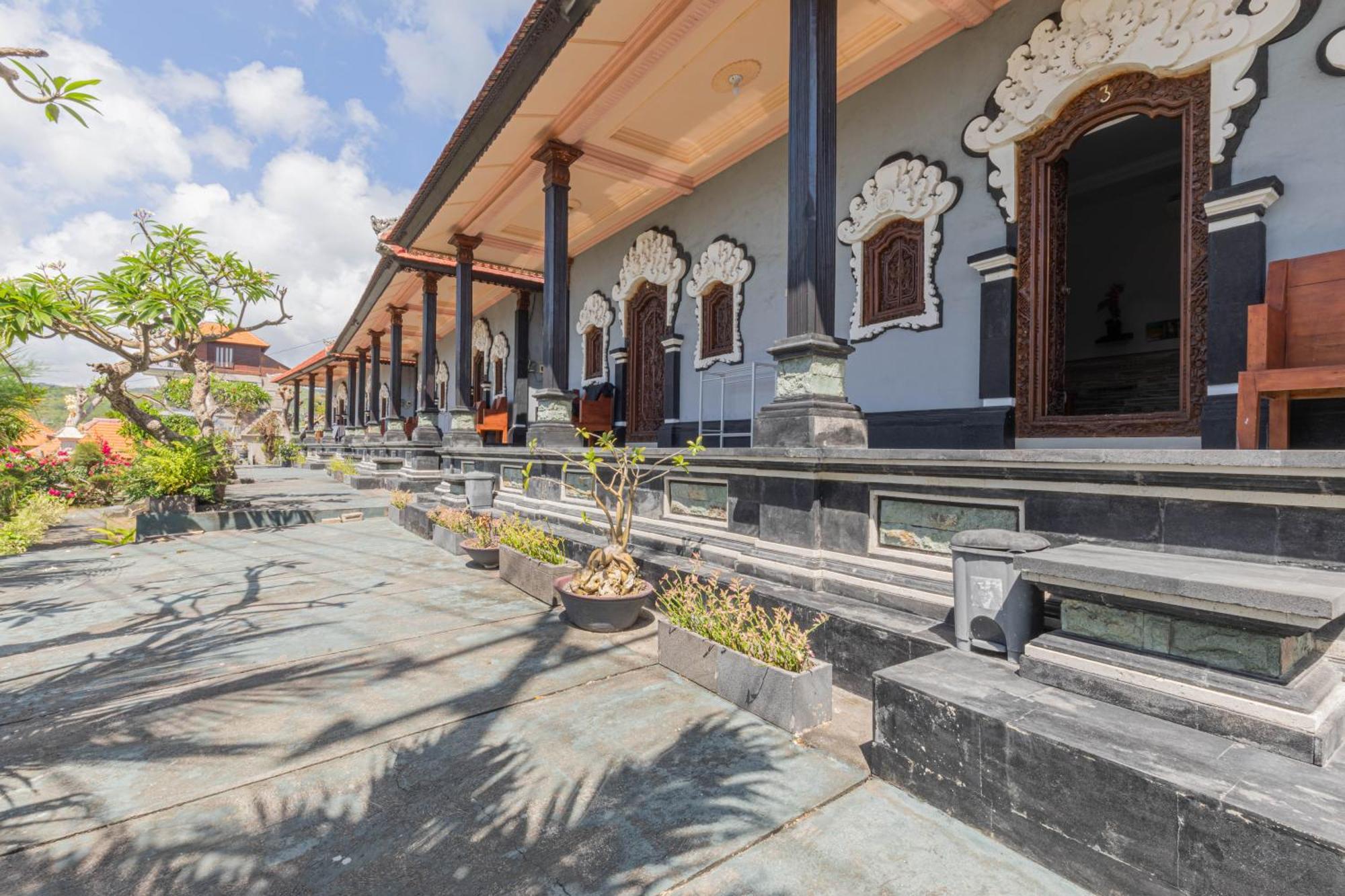 Manta Cottages With Sea View Batununggul Exterior foto